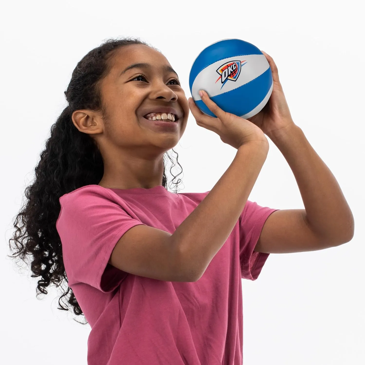 Franklin Sports NBA Toy Basketballs - 2 Pack of Kids Soft Mini Basketballs for Over the Door   Indoor Hoops - NBA Fan Shop Kids Soft Toy Basketballs - (2) Mini Balls Included