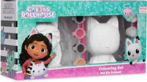 Gabby's Dollhouse Paint Your Own Plaster Figures Set of 2 for Girls DIY Crafts Art Set Activity - Gifts for Girls