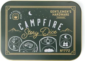 Gentlemen's Hardware Choose Your Own Adventure Camping Game in Travel Tin, Campfire Story