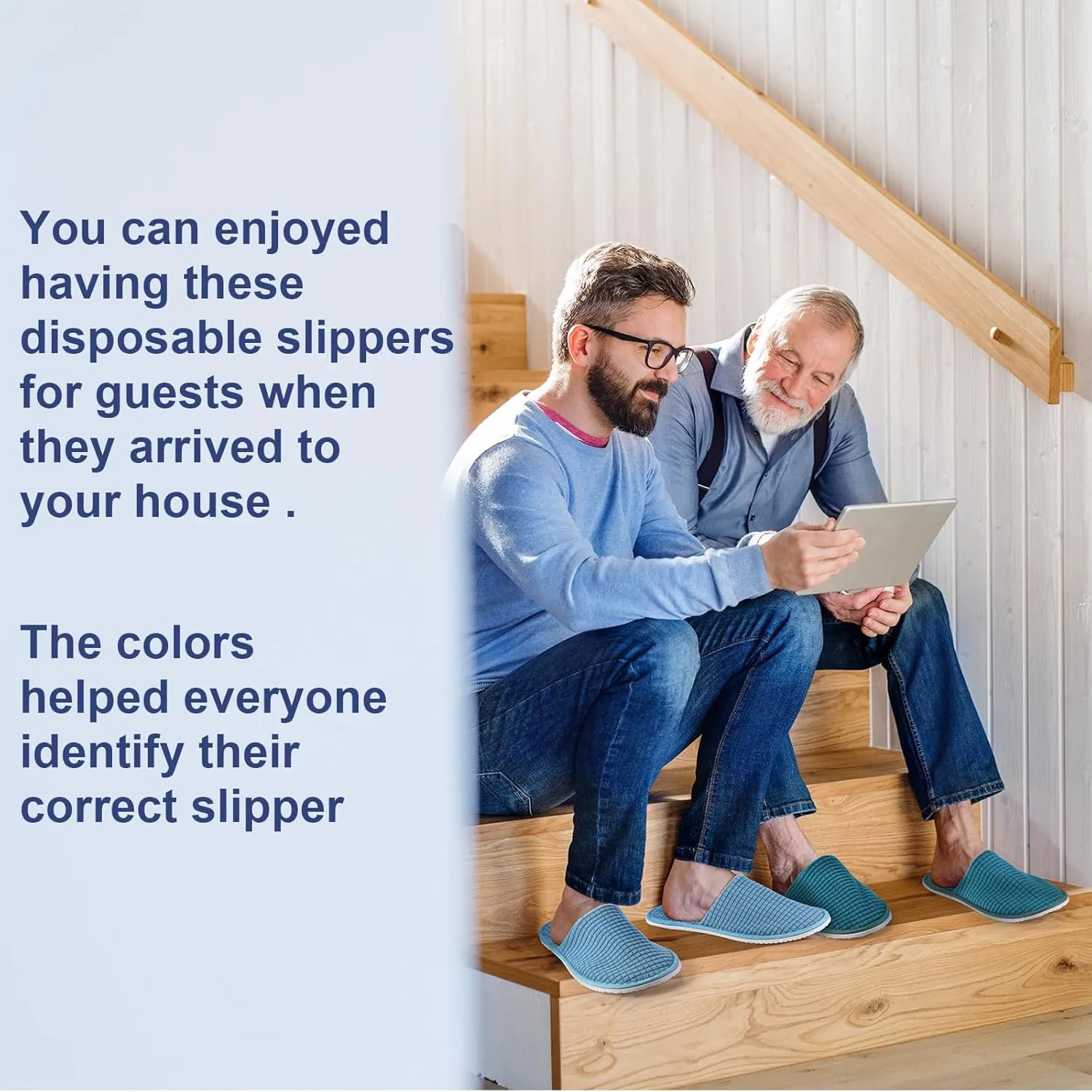 Geyoga 24 Pairs House Slipper for Guest Washable Reusable Soft Non Slip Disposable Slipper for Travel Hotel Spa Wedding Party Shoeless Home Coral Fleece