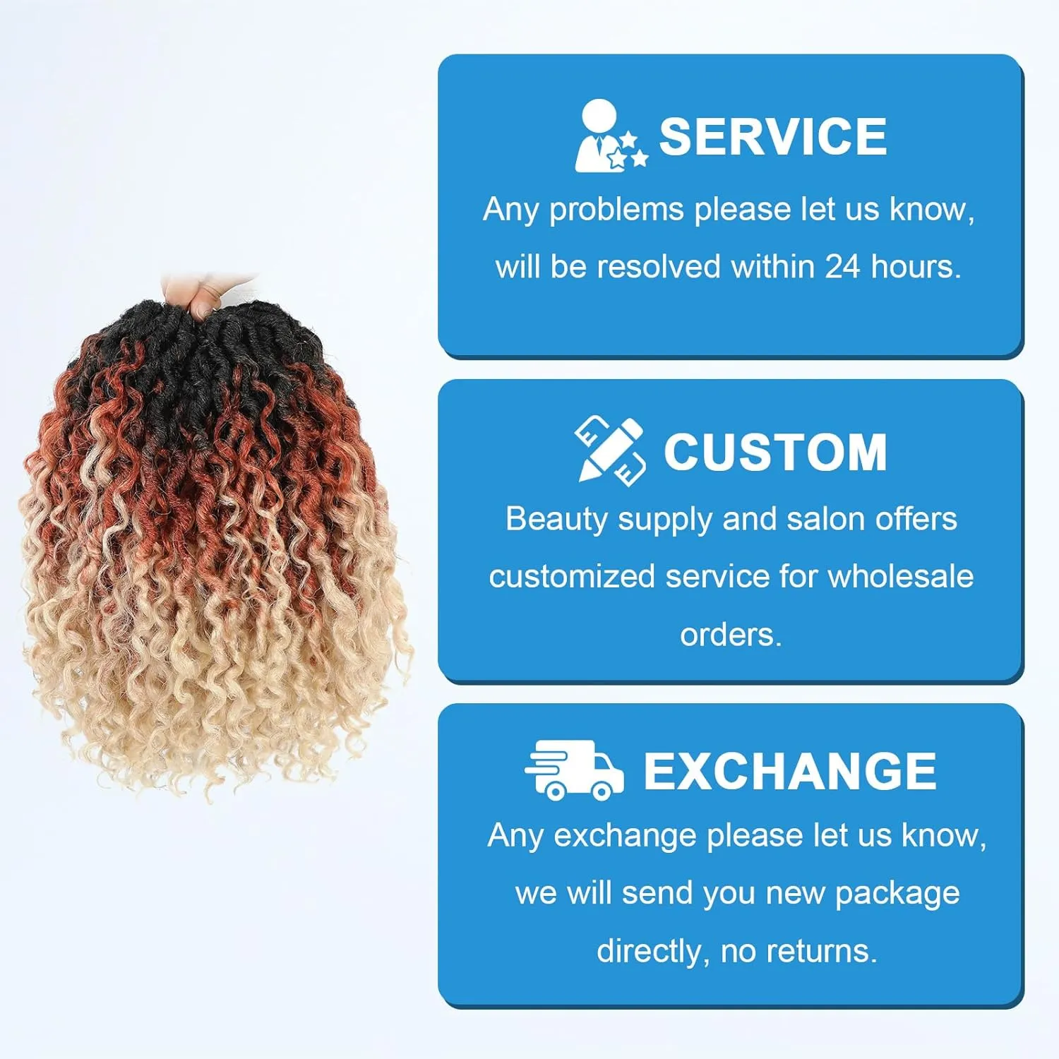 Goddess Locs Crochet Hair 12 Inch Goddess Faux Locs Crochet Hair for Black Women Long-Lasting & Low-Maintenance 6 Packs Blond Boho Crochet Locs with Curly Ends for Full Head