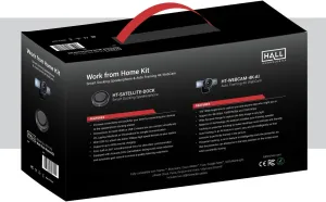 Hall Technologies HT-WFH-KIT (Work for Home Kit - 4K AI Enabled, Auto Framing Camera, and Smart Docking Speakerphone)