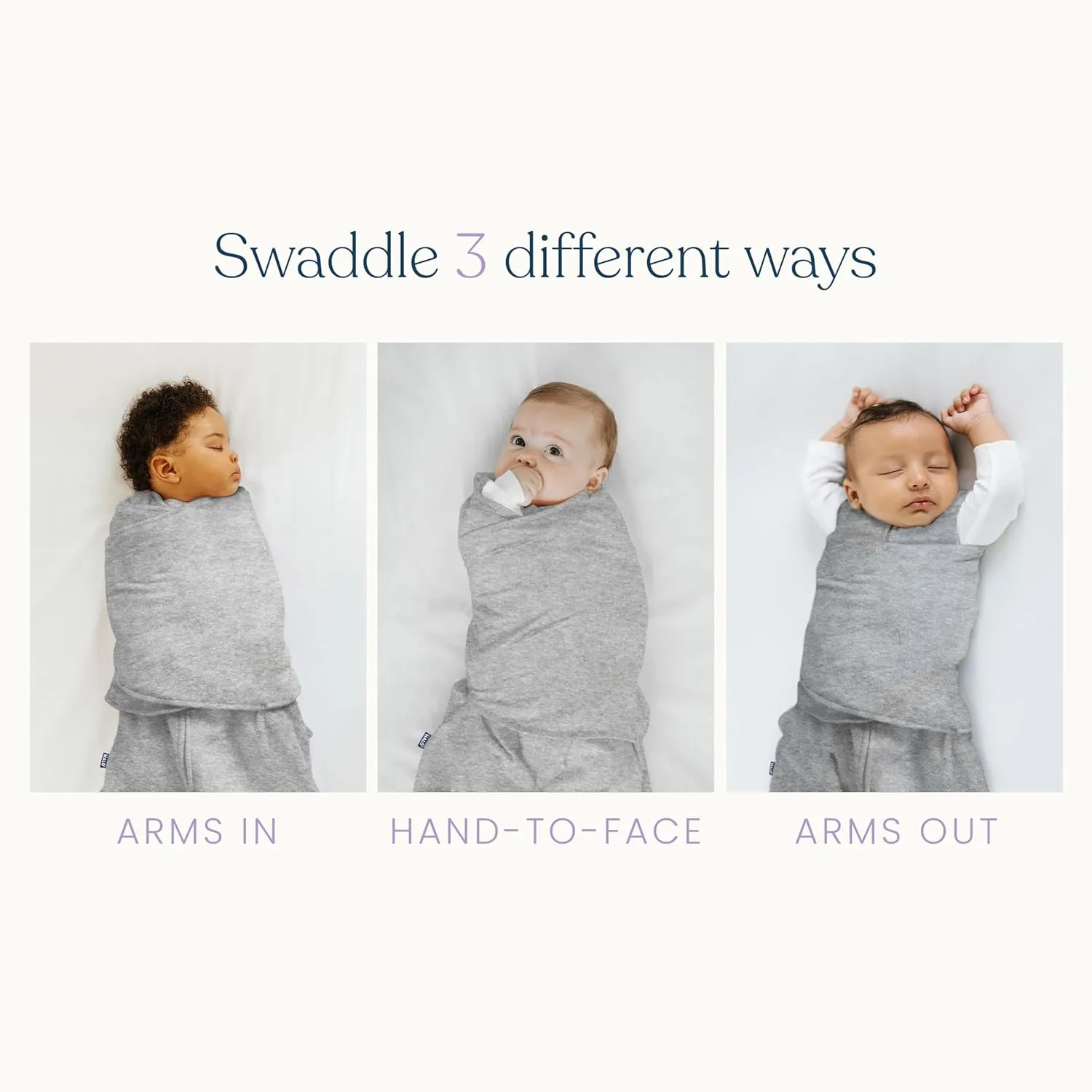 HALO Micro-Fleece Sleepsack Swaddle, 3-Way Adjustable Swaddle Blanket, TOG 3.0, Penguin Pals, Small, 3-6 Months