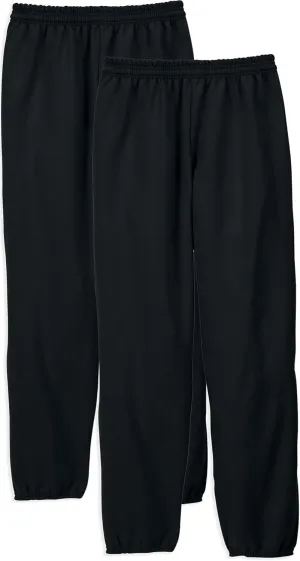 Hanes Men's Ecosmart Best Sweatpants, Athletic Lounge Pants with C"ed Cuffs