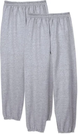 Hanes Men's Ecosmart Best Sweatpants, Athletic Lounge Pants with C"ed Cuffs