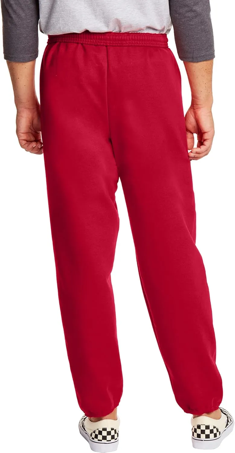 Hanes Men's Ecosmart Best Sweatpants, Athletic Lounge Pants with C"ed Cuffs