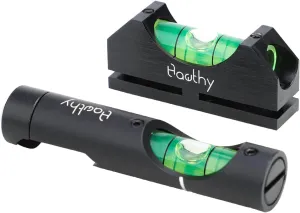 Hawthy Scope Leveling Kit Scope Bubble Level Picatinny Scope Level Magnetic Level Tool Bubble Leveling System
