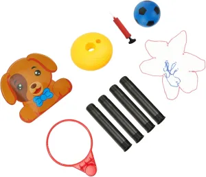 Hemoton 1set Basketball Hoops Toy Boys and Girls Indoor and Outdoor Fun Creative Cartoon Design Hand-Eye Coordination and Finger Strength
