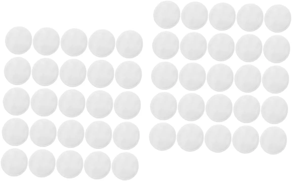Hemoton 2sets Reusable Makeup Towels Soft Cotton Rounds for Face Powder Gentle Facial Cleaning Tool 200pcs*2