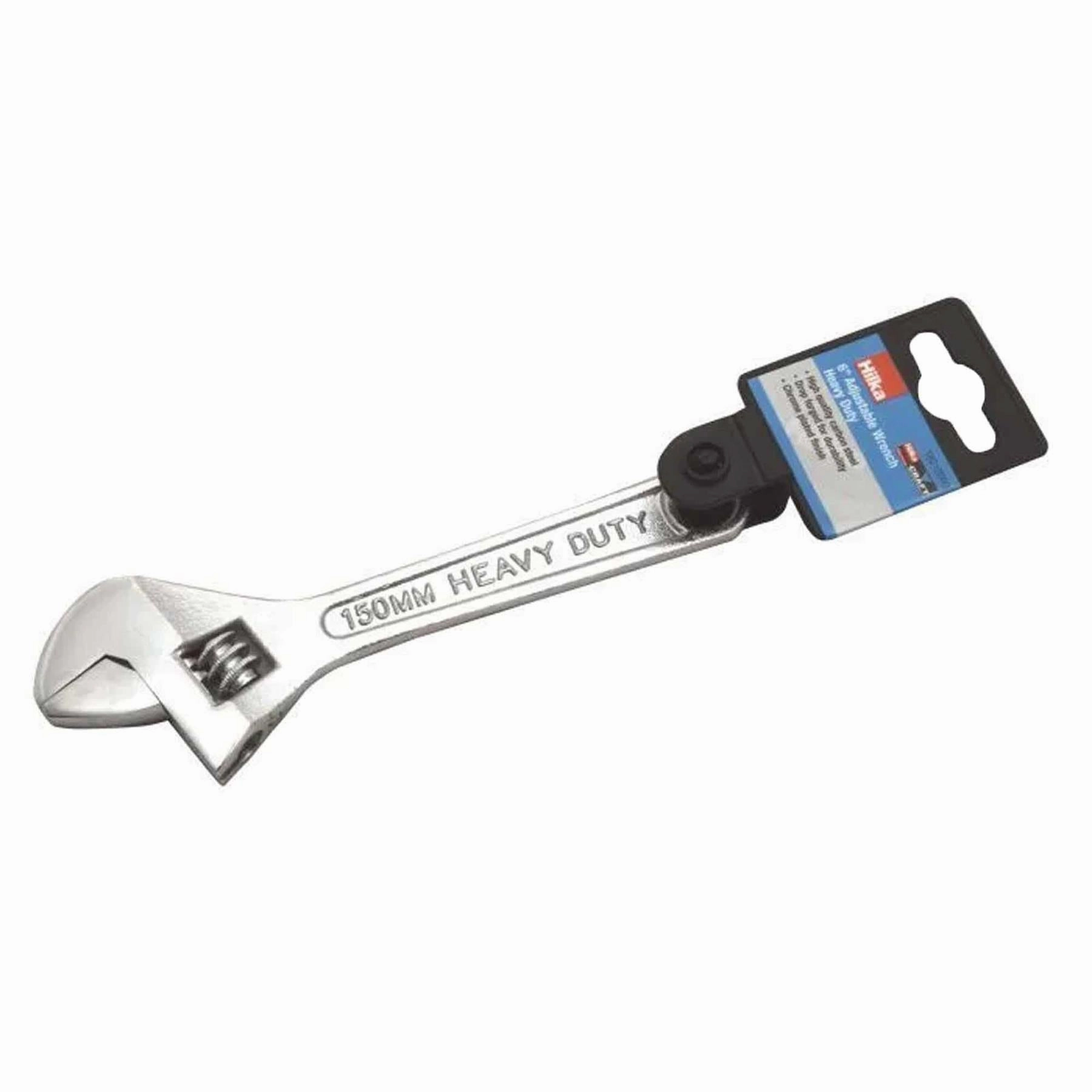 Hilka 6" (150mm) Adjustable Wrench - High-Quality Carbon Steel