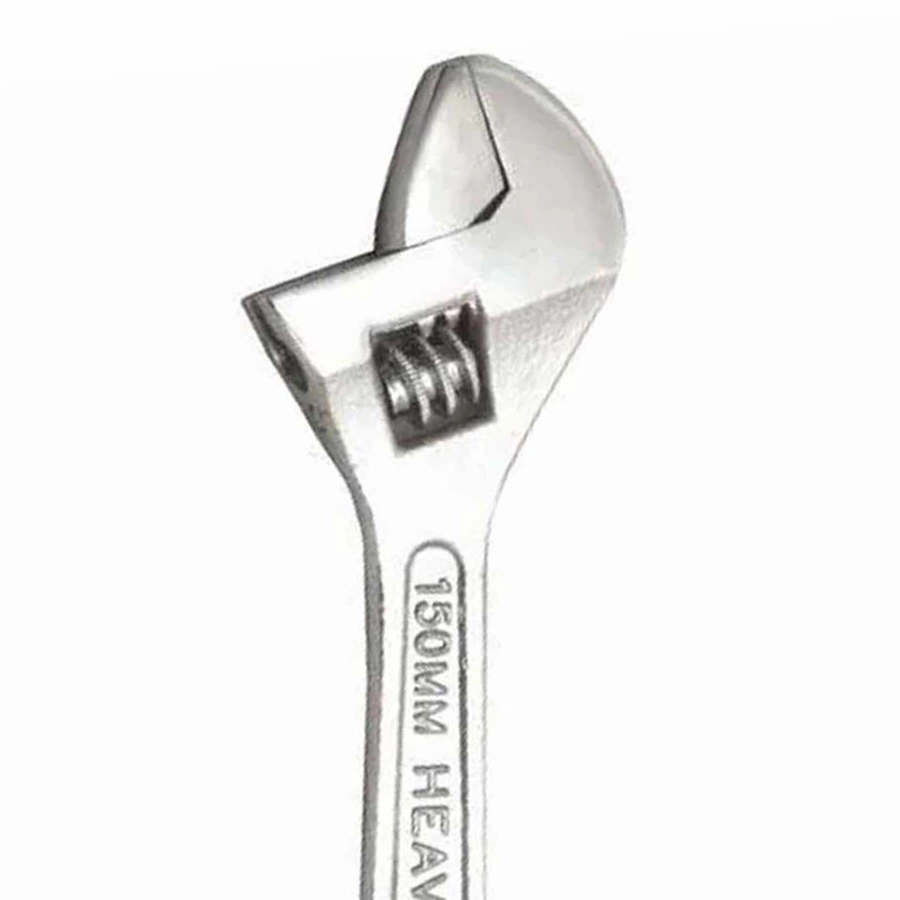 Hilka 6" (150mm) Adjustable Wrench - High-Quality Carbon Steel