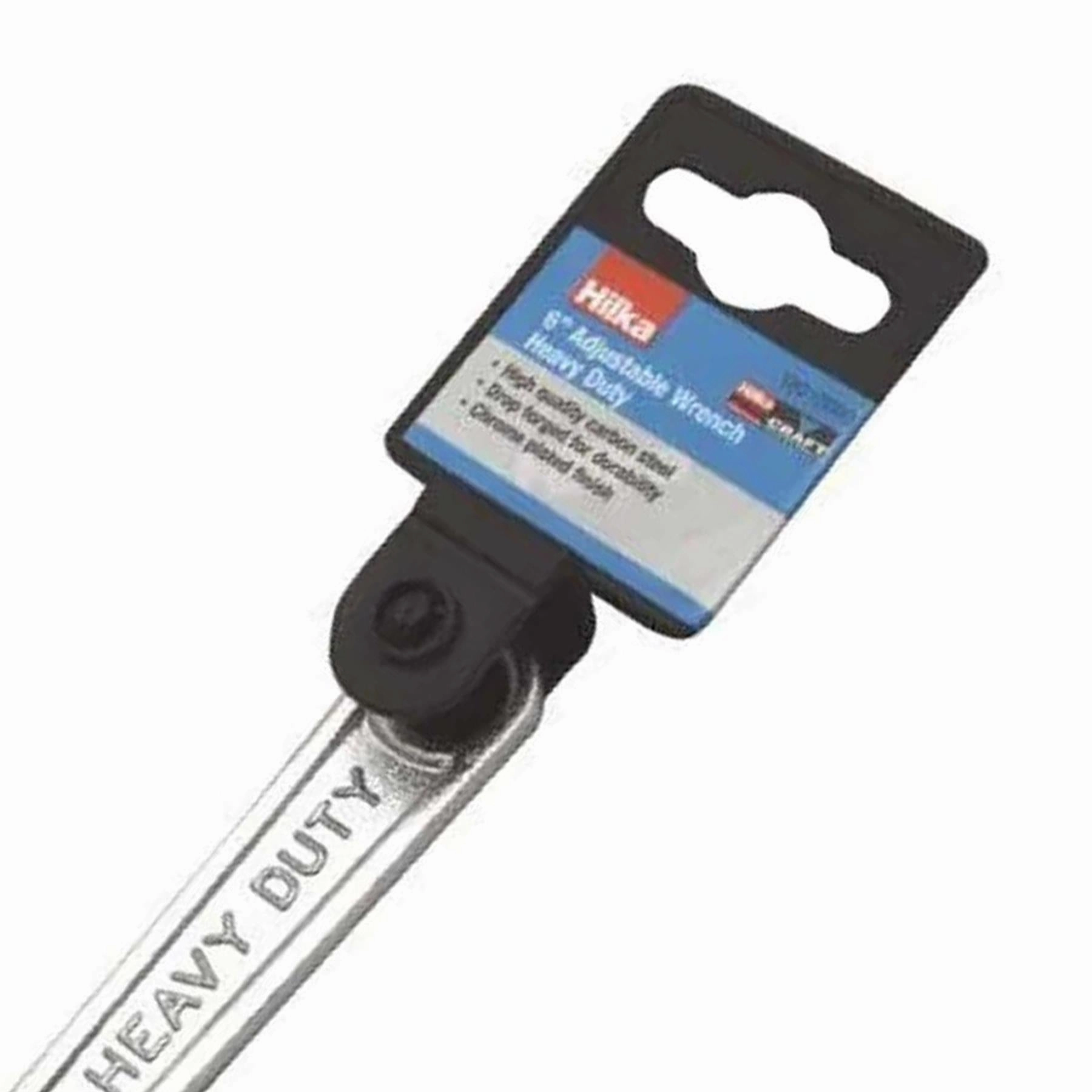 Hilka 6" (150mm) Adjustable Wrench - High-Quality Carbon Steel