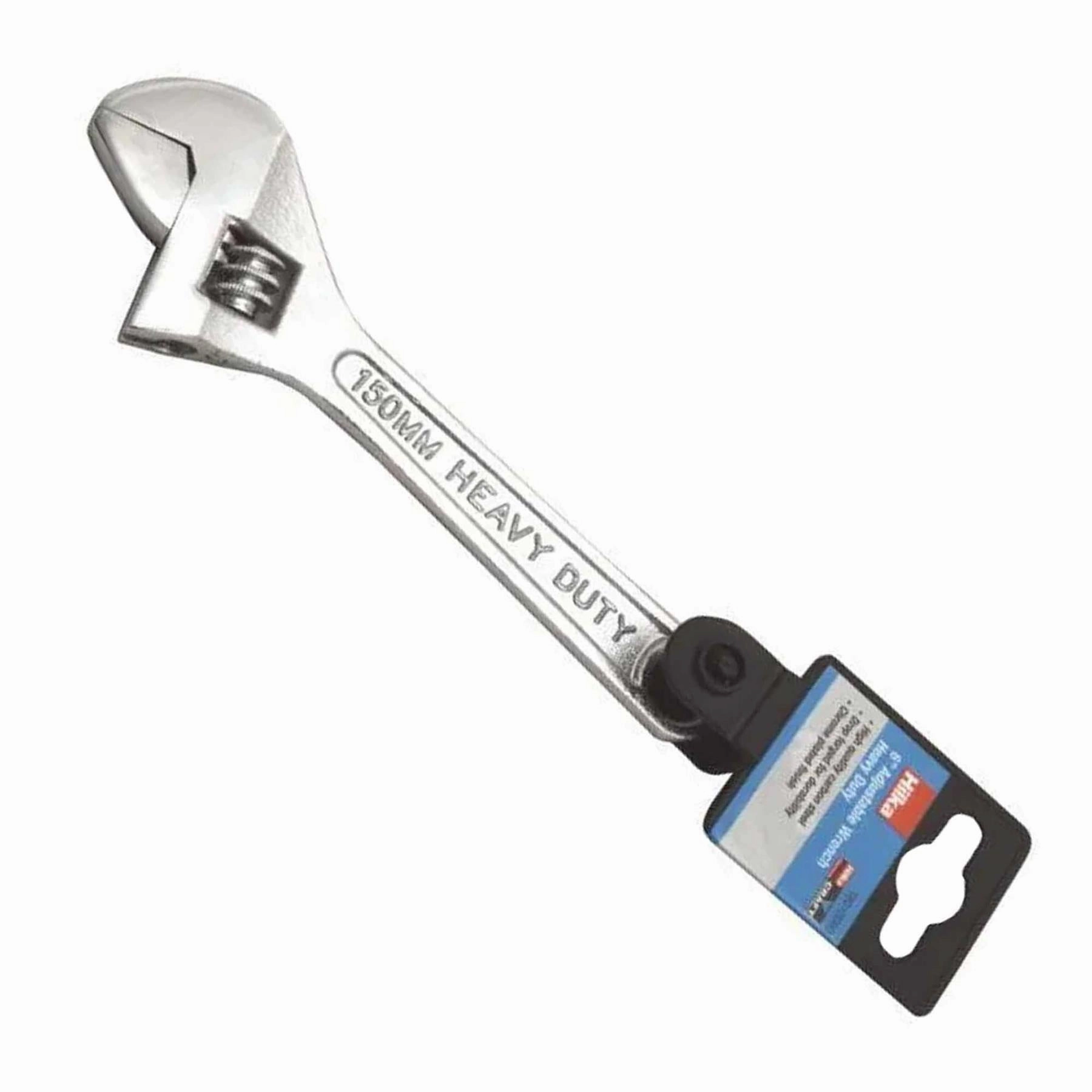 Hilka 6" (150mm) Adjustable Wrench - High-Quality Carbon Steel
