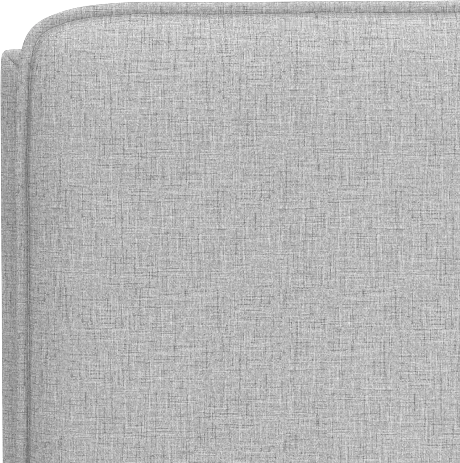 Hillsdale, Emslie King Upholstered Adjustable Headboard, Light Gray