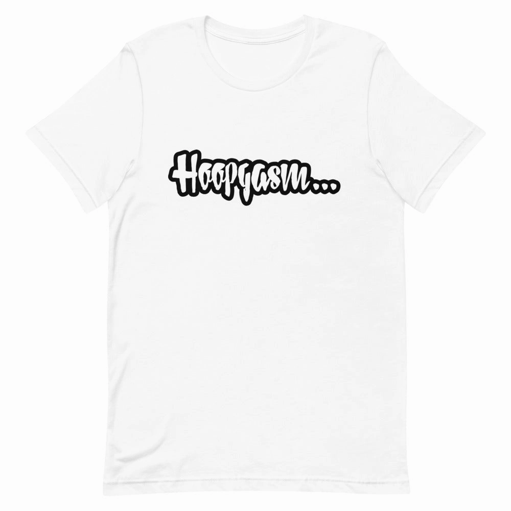 HOOPGASM JUICY  T-Shirt  (Order up for a more casual fit.)
