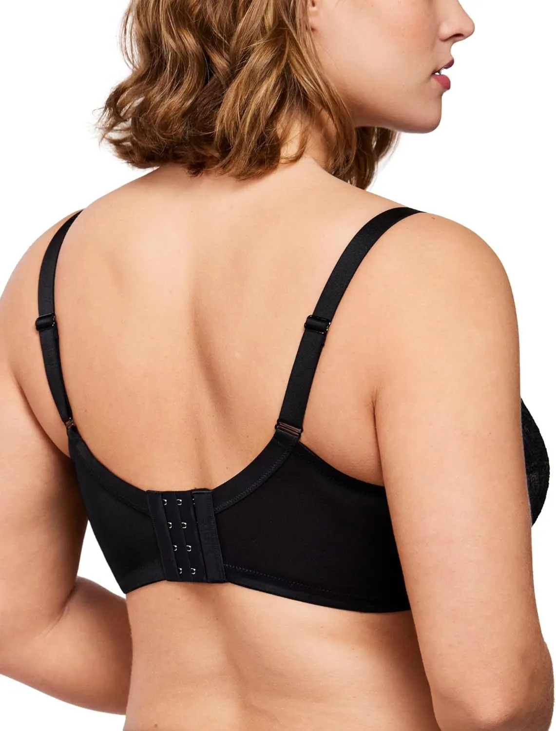 HSIA Minimizer Bras for Women Full Coverage Underwire Bras Plus Size Lifting Lace Bra for Heavy Breast