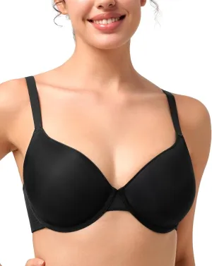 HSIA Wireless Tshirt Bras for Women Push Up Seamless Full Coverage Bralette No Wire Everyday Comfort Bra