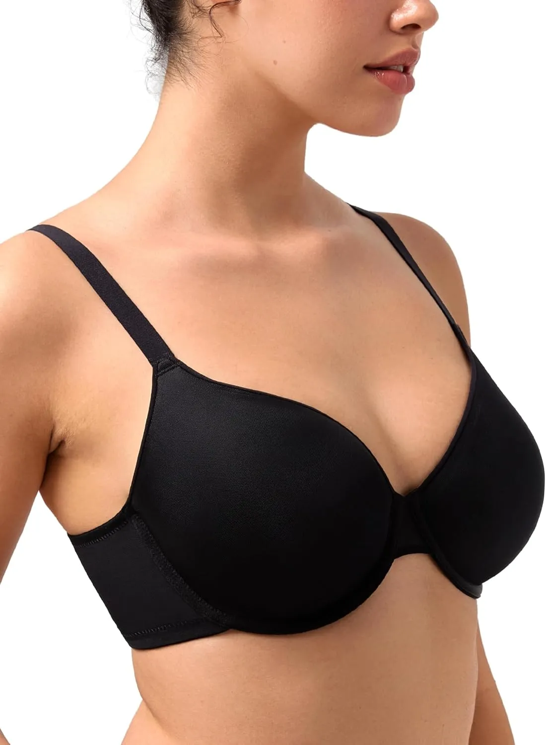 HSIA Wireless Tshirt Bras for Women Push Up Seamless Full Coverage Bralette No Wire Everyday Comfort Bra