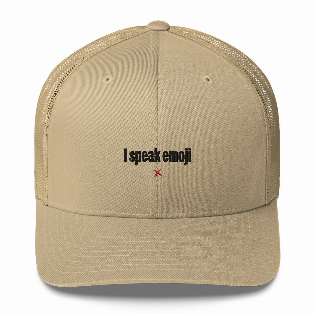 I speak emoji - Hat