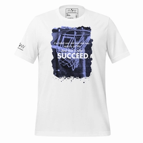 I Succeed Basketball Hoop Men's T-Shirt