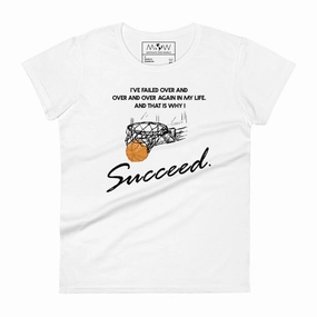 I Succeed Basketball Hoop Women’s T-Shirt