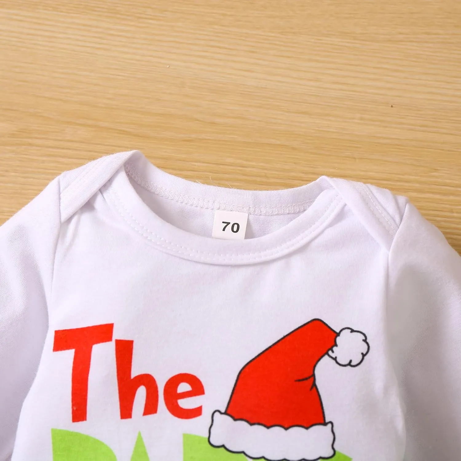 IBTOM CASTLE Newborn Baby Girls Boys Christmas Long Sleeve Romper Suspenders Fluffy Outfits Fancy Dress Up Party Clothes Set