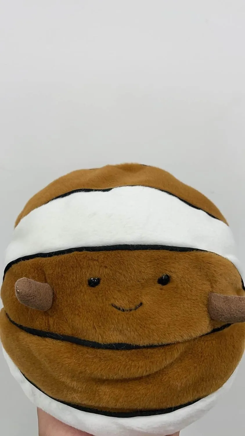 IKASA Basketball Stuffed Animals Plush Toys,8" Fluffy Cuddly Cute Plushie Soft Plushy Toy,Sports Throw Pillow for Kids Girls Boys Children