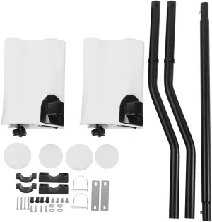 Inflatable Kayak Stabilizer PVC Canoe Outrigger Kit Floating Balancing Boat Accessory (White)