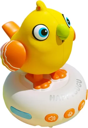 Interactive Bird Watching Toy for Kids - Educational and Entertaining, yellow