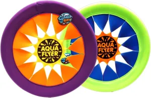 JA-RU Soft Flying Disc Toy (2 Discs Assorted Colors) 12 Inch Flying Rings for Kids | Outdoor Recess Toys | Swimming Pool & Beach Sports Games | Party Favors. 1031-2p