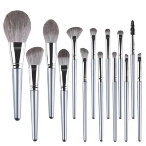 JSEIAJB 14pcs Hatsumi Makeup Brush Set Beginner Loose Powder Eyeshadow Blush Highlighter