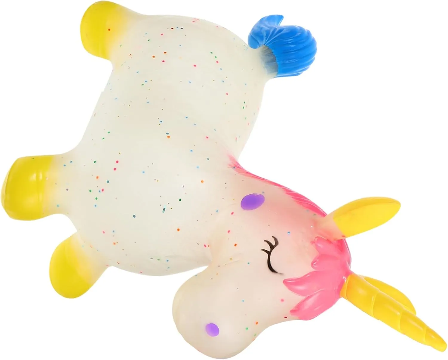 Jumping Horse Thick Plastic Bouncing Animal for Boys for Home Kindergarten Play Balance Training Fun