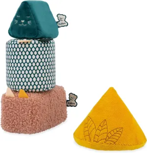 Kaloo - Stimuli - 4 Scalable Sound Shapes - Baby Accessories - Stacking Games - Hearing and Learning - From Birth, K227002