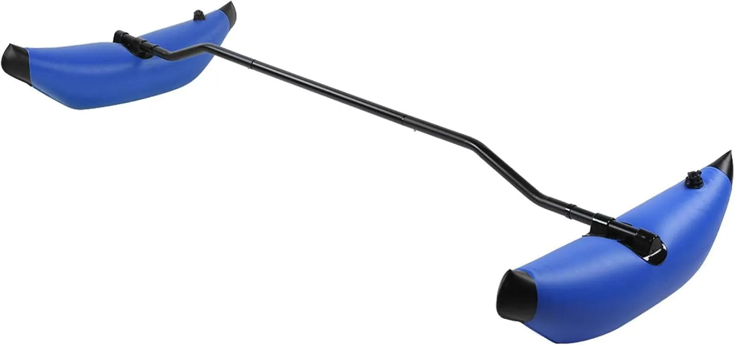 Kayak Outrigger Stabilizer, Portable PVC Kayak Outrigger Kit, Inflatable Kayak Stabilizer Easy to Install Outrigger Canoe, Canoe Stabilizer for Floating Balancing Boat