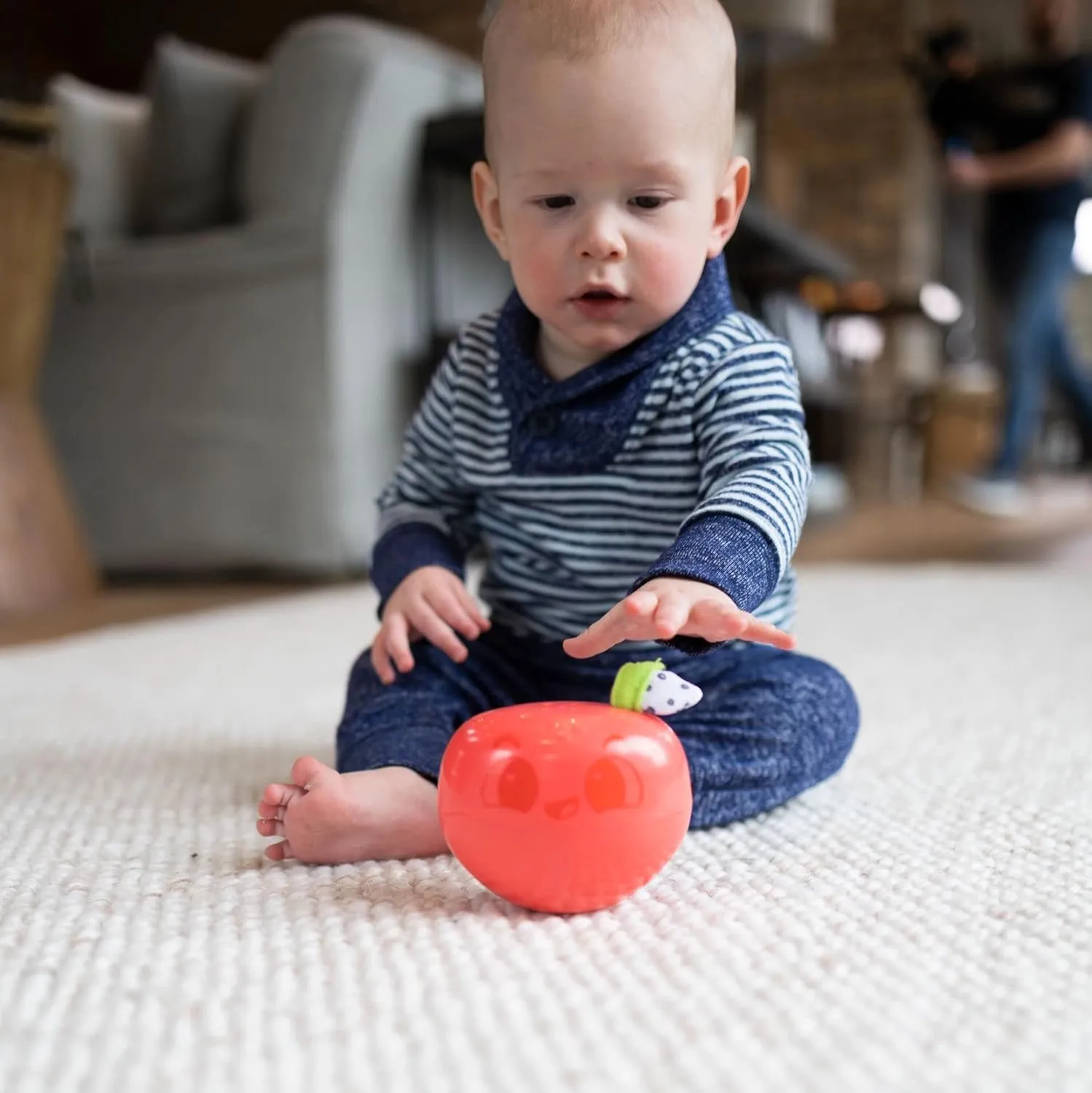 Lamaze Stack & Nest Fruit Pals – Nesting and Stacking Play Food Toys – Colorful Baby Stacking Toys - Toddler Stacking Toys - Baby Sensory Toys Ages 12 Months and Up