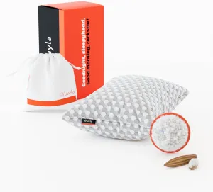 Layla Sleep Layla Adjustable Fill Kapok Pillow, Luxurious Cooling Pillow, Queen (Single), Supportive for Head and Neck, Fully Adjustable, Natural Material That is Light and Airy Kapok Pillows