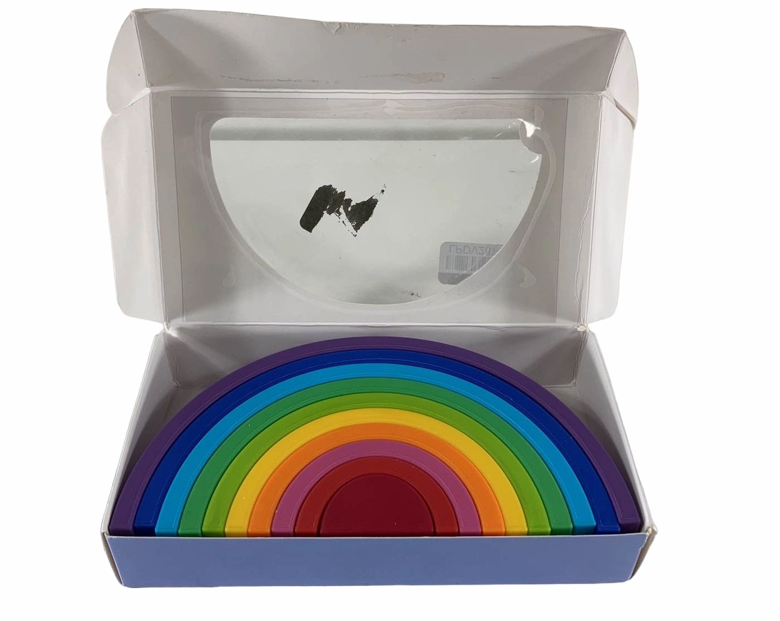 Le Lolo By Anpei Silicone Stacking Rainbow