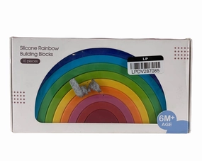 Le Lolo By Anpei Silicone Stacking Rainbow
