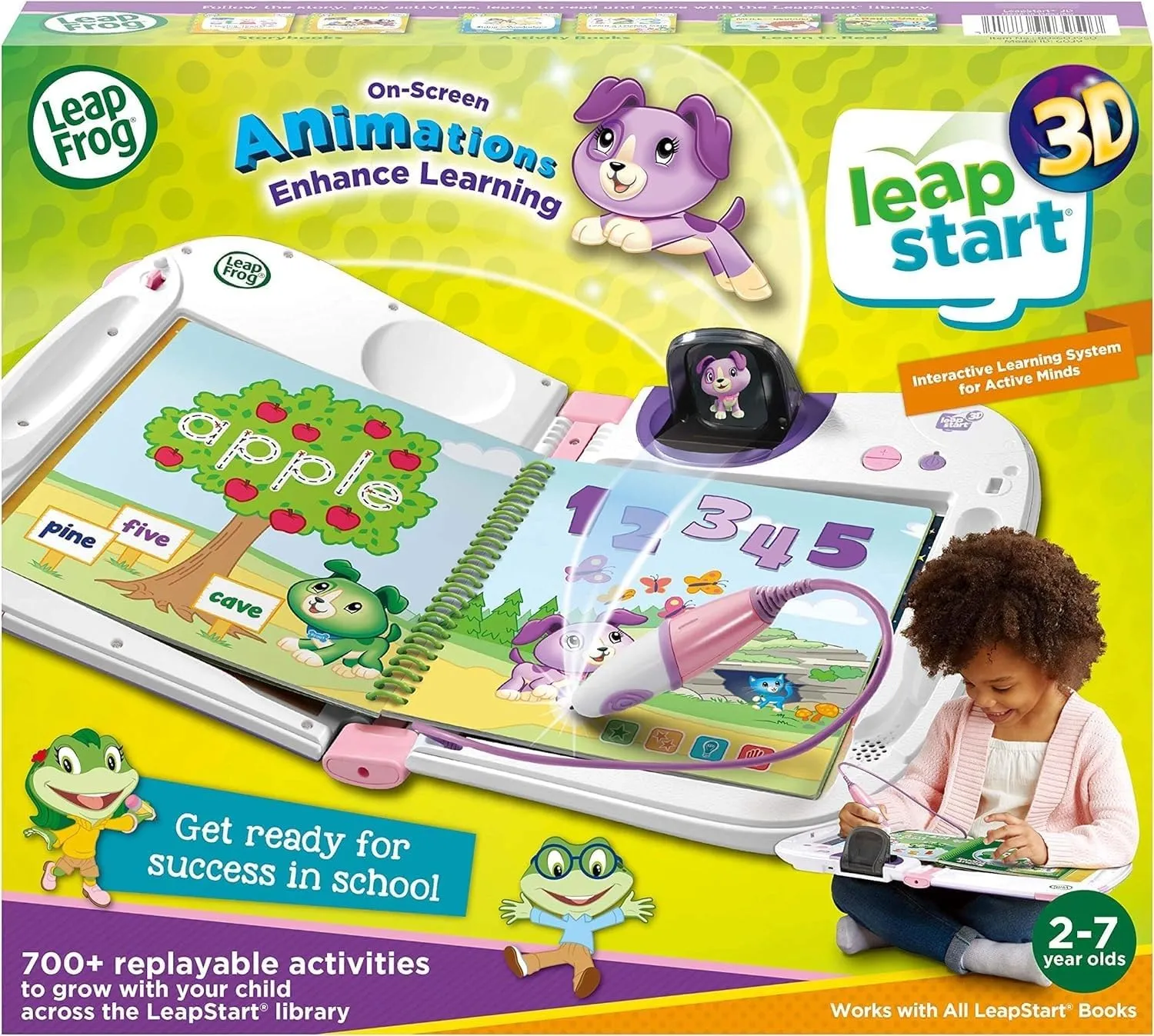 LeapFrog LeapStart 3D Interactive Learning System, Pink
