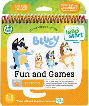 LeapFrog LeapStart Bluey Fun and Games