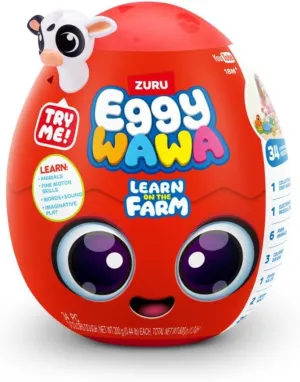 Learn on The Farm by ZURU, Pre-K Interactive Baby and Toddler Learning Toy with Music, Education, Motor Function