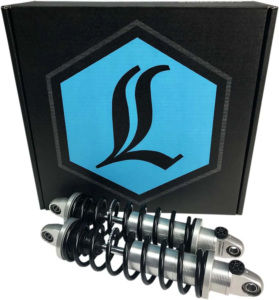 Legends 1310-1774 Revo-A Adjustable Coil Heavy Duty Suspension - 12in. - Clear Anodized