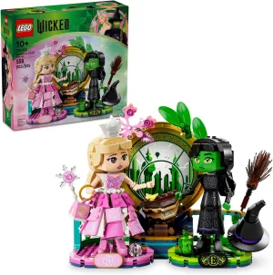 LEGO Wicked Elphaba & Glinda Figures Building Toys - Wicked Toys for Kids, Girls & Boys, Age 10  - Buildable Wicked Dolls - Birthday Gift Idea - 75682