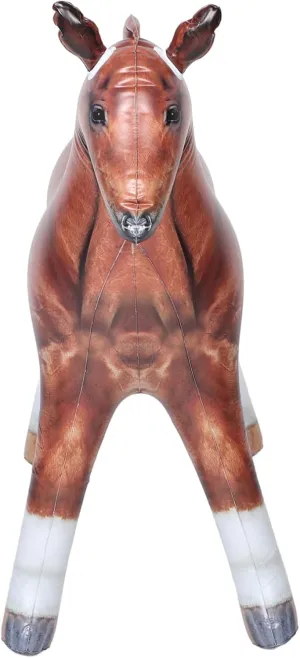 LIFKOME Jungle Animals Inflatable Horse Party Decoration Themed Toys Birthday Supplies Interactive Educational Model