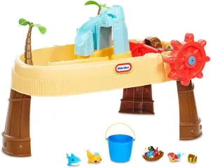 Little Tikes Island Wavemaker Water Table with Five Unique Play Stations and Accessories, for 2   years Multicolor