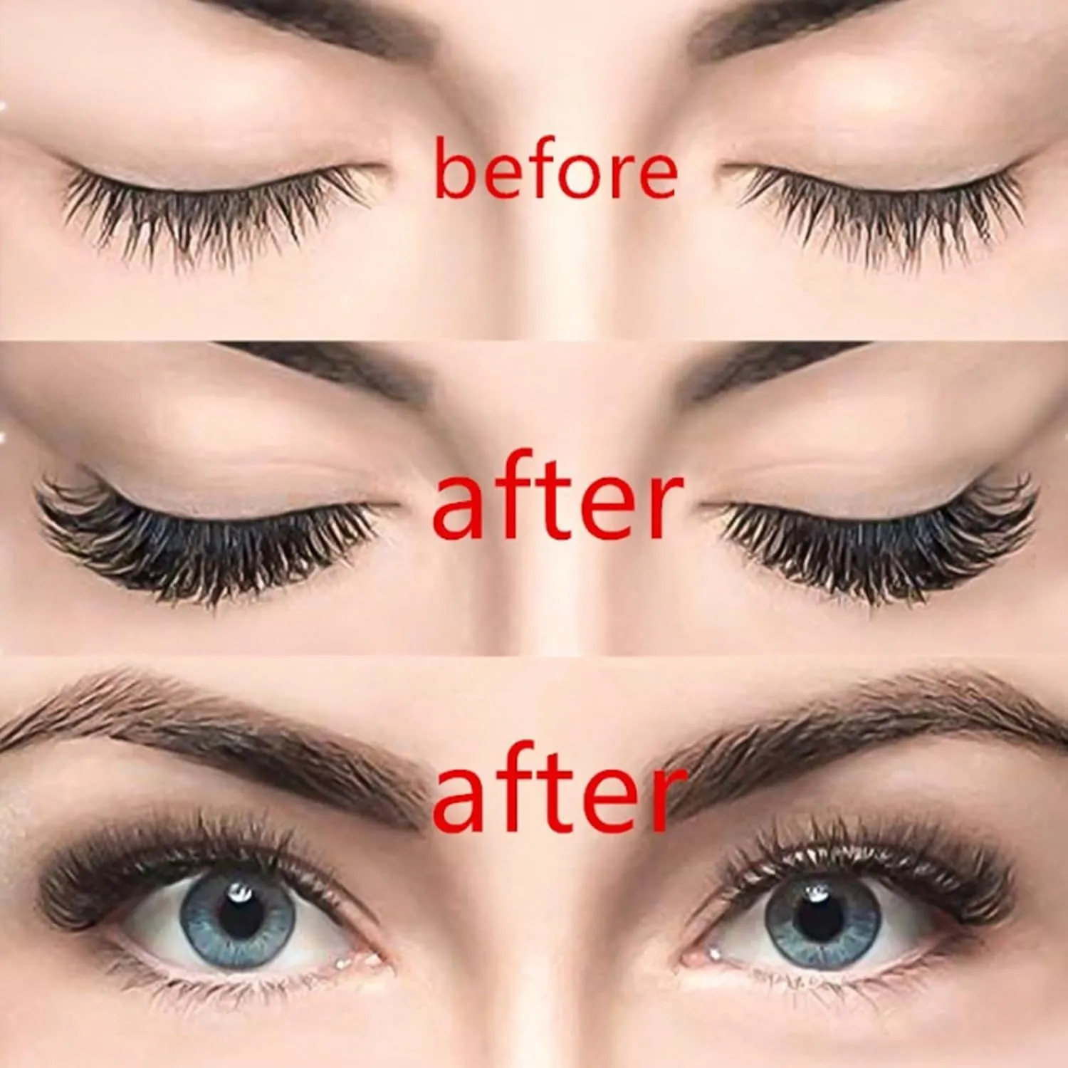 Lumentes Magnetic Eyelashes, 2 Style Reusable Magnetic Eye Lashes Natural Look No Glue or Liner Need with Applicator (Magnetic Eyelashes #03)