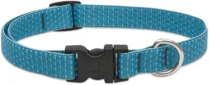LupinePet Eco 3/4" Tropical Sea 13-22" Adjustable Collar for Medium and Larger Dogs