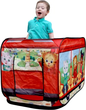 M & M Sales Enterprises Daniel Tiger's Trolley Pop-up Tent.. Large
