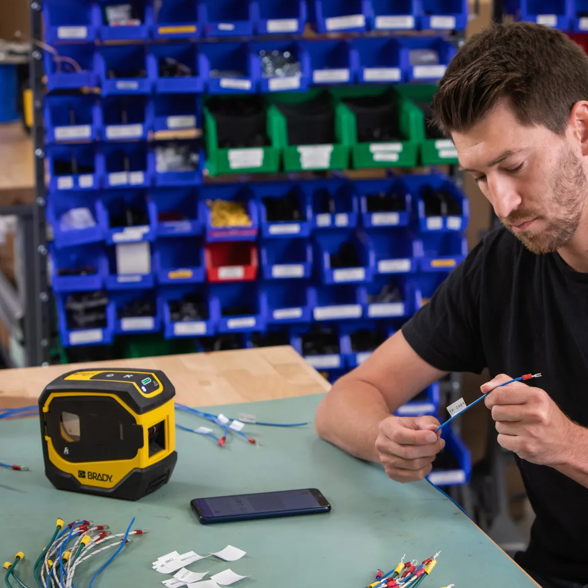 M511 Portable Bluetooth Label Printer with Accessories Kit - High-Quality, Compact & Wireless Printing for On-the-Go Users