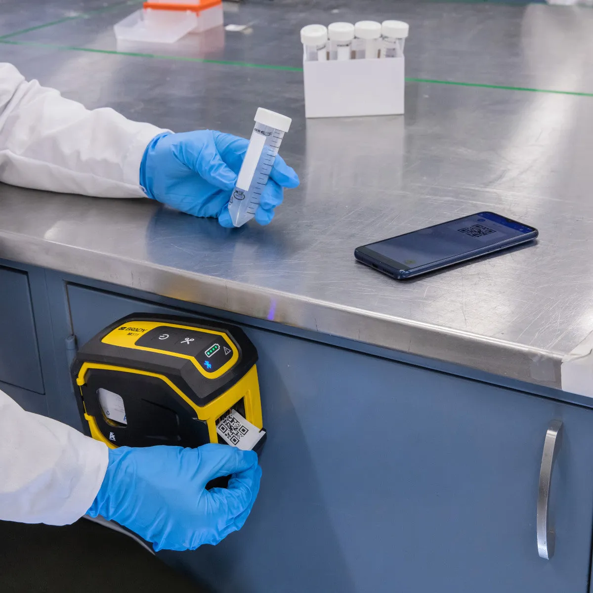 M511 Portable Bluetooth Label Printer with Accessories Kit - High-Quality, Compact & Wireless Printing for On-the-Go Users
